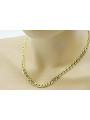 Yellow rose gold chain ★ russiangold.com ★ Gold 585 333 Low price