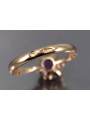 Russe soviétique rose 14k 585 or Alexandrite rubis émeraude saphir Zircon bague vrc002