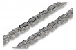 Sterling Silver 925 Bizantina chain cc014s