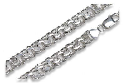 Sterling silver 925 Garibaldi Bismark chain cc005s