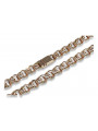 Yellow rose gold chain ★ russiangold.com ★ Gold 585 333 Low price ★ Garibaldi Bismark