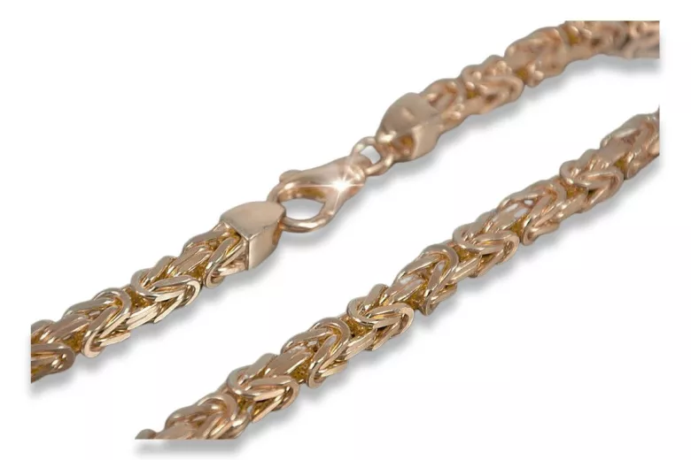 Yellow rose gold chain ★ russiangold.com ★ Gold 585 333 Low price