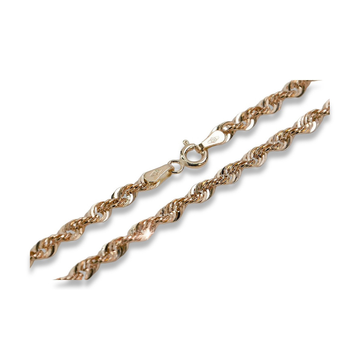 Yellow rose gold chain ★ russiangold.com ★ Gold 585 333 Low price