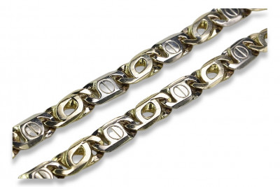 14k 585 Goldkette Tigerauge cc031yw