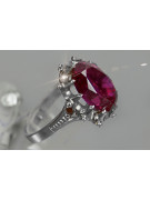 Russe soviétique rose 14k 585 or Alexandrite Rubis Émeraude Saphir Zircon bague vrc079