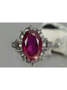 Sovietic rus a crescut 14k 585 aur Alexandrite Ruby Emerald Safir Zircon inel vrc079