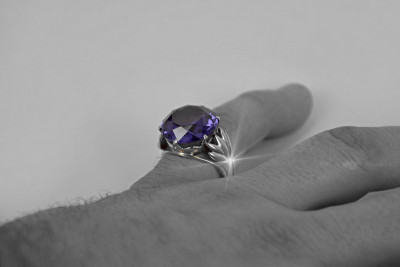 Russe soviétique rose 14k 585 or Alexandrite Rubis Émeraude Saphir Zircon bague vrc029