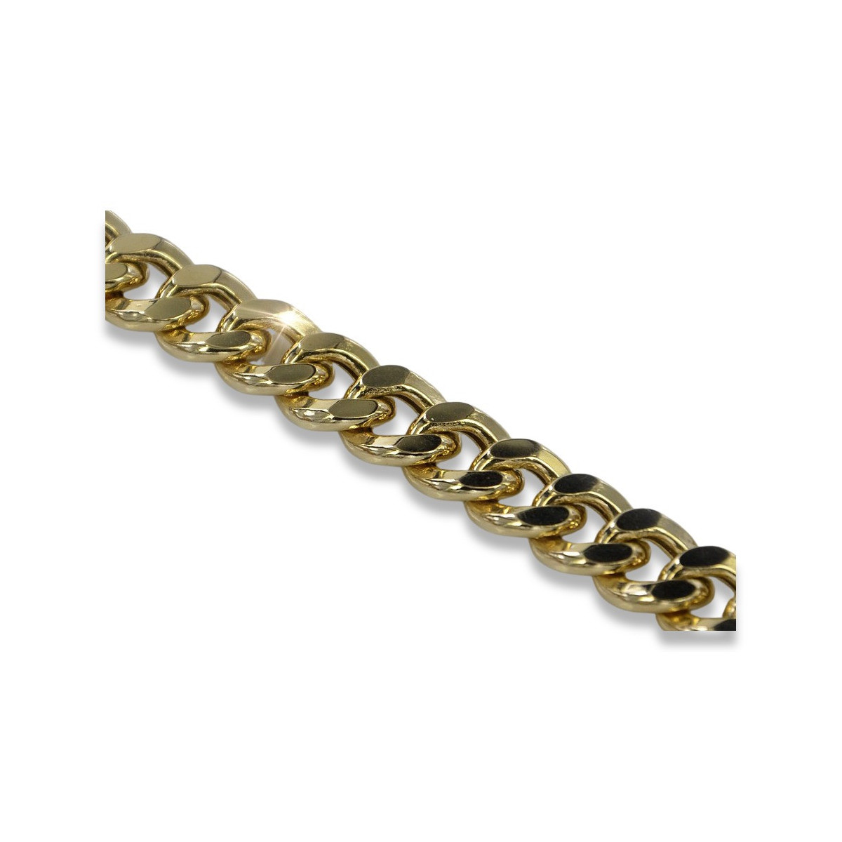 Yellow rose gold bracelet ★ russiangold.com ★ Gold 585 333 Low price