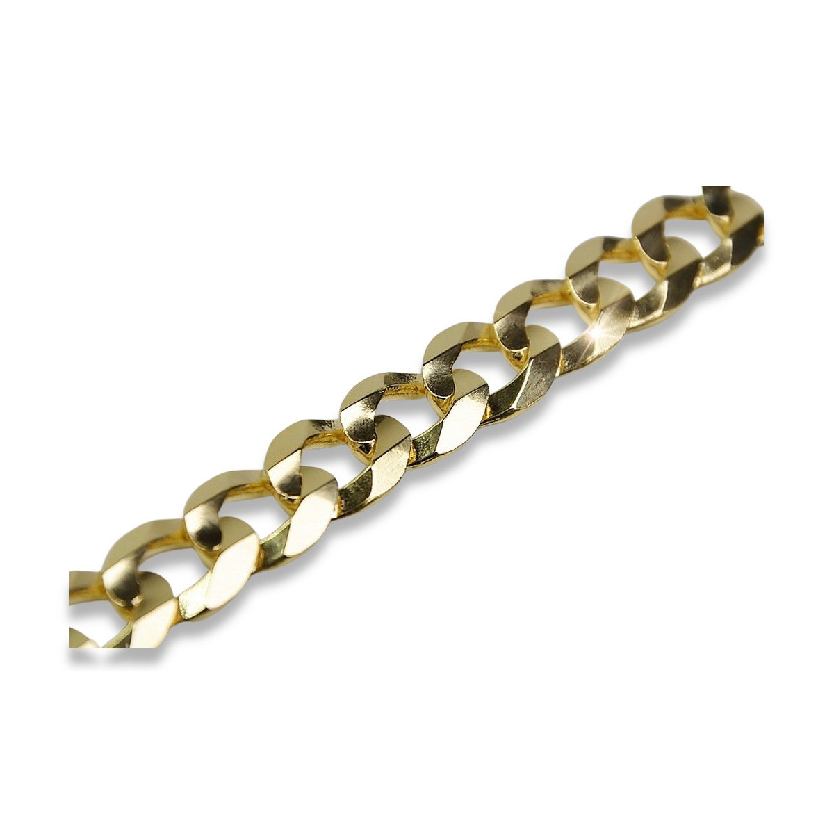 Yellow rose gold bracelet ★ russiangold.com ★ Gold 585 333 Low price