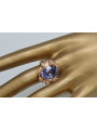 Russian Soviet rose 14k 585 gold Alexandrite Ruby Emerald Sapphire Zircon ring  vrc100