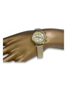 Gold men's watch Geneve ★ zlotychlopak.pl ★ Gold purity 585 333 Low Price!