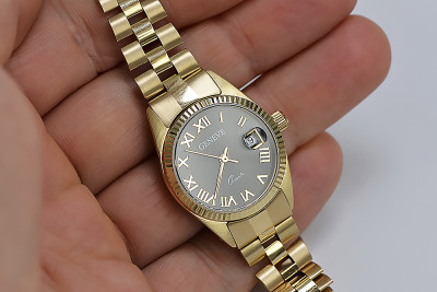 Reloj ★ de oro para damas zlotychlopak.pl Pureza de oro 585 333 ¡★ Precio bajo!
