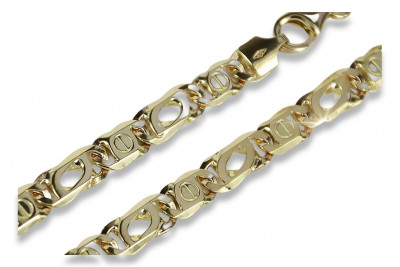 Bracelet en or jaune italien 14k 585 cb031y