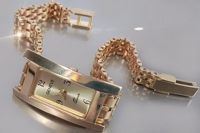 Gold ladies watch ★ zlotychlopak.pl ★ Gold purity 585 333 Low price!