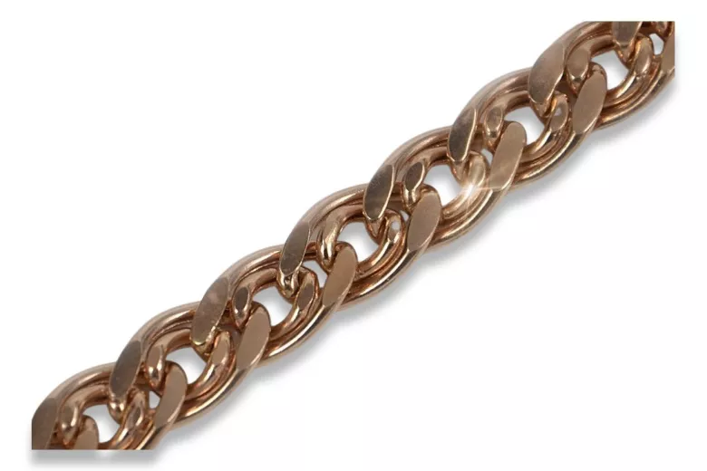 Yellow rose gold chain ★ russiangold.com ★ Gold 585 333 Low price