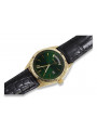 Reloj de oro para hombre Geneve ★ zlotychlopak.pl ★ Pureza de oro 585 333 Precio bajo!