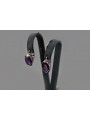 Russe soviétique argent 925 Alexandrite Rubis Émeraude Saphir Aigue-marine Zircon ... Boucles d’oreilles Vec001s