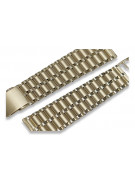 Gelbes Herrenarmband aus 14-karätigem Gold mbw007y