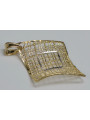 Pendentif ★ en or zlotychlopak.pl ★ Echantillon d’or 585 333 prix bas