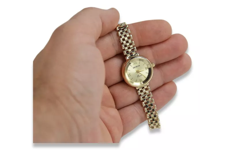 Gold ladies watch ★ zlotychlopak.pl ★ Gold purity 585 333 Low price!