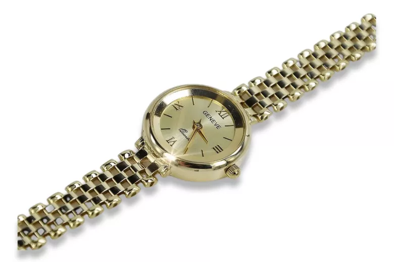 Gold ladies watch ★ zlotychlopak.pl ★ Gold purity 585 333 Low price!