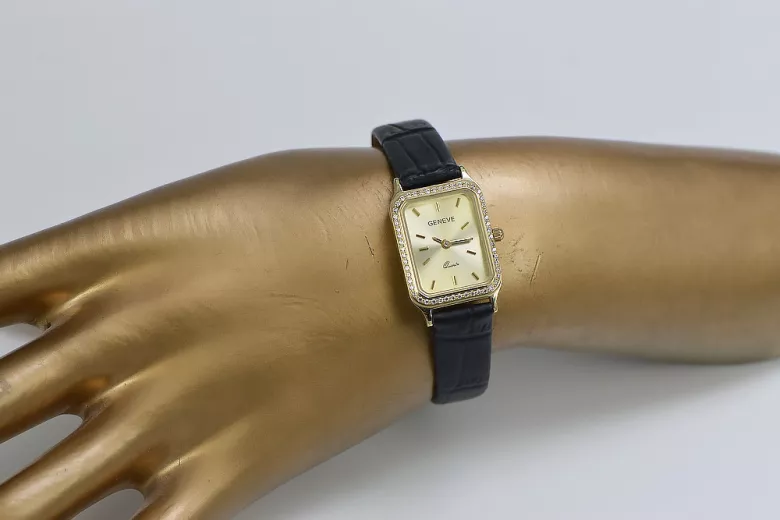 Gold ladies watch ★ zlotychlopak.pl ★ Gold purity 585 333 Low price!