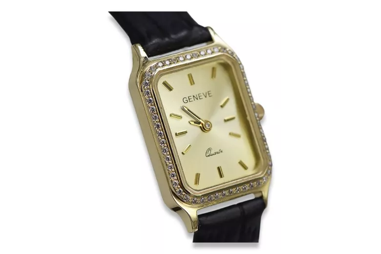 Reloj ★ de oro para damas zlotychlopak.pl Pureza de oro 585 333 ¡★ Precio bajo!