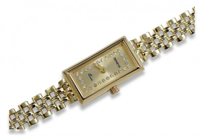Gold ladies watch ★ zlotychlopak.pl ★ Gold purity 585 333 Low price!