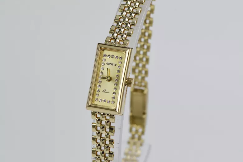 Gold ladies watch ★ zlotychlopak.pl ★ Gold purity 585 333 Low price!