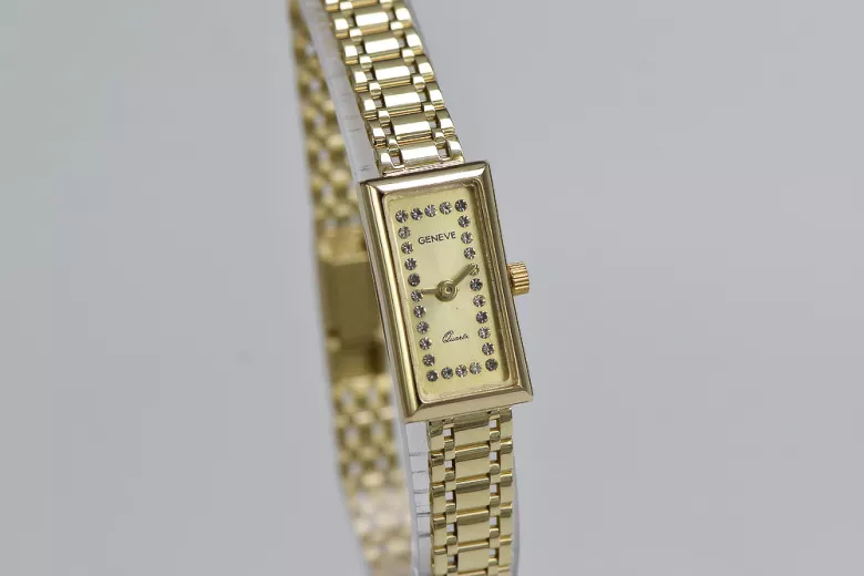 Montre ★ dame en or zlotychlopak.pl ★ Pureté d’or 585 333 Prix bas!