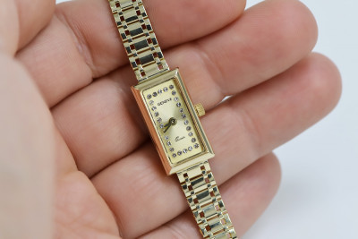 Doamnelor de aur ceas ★ zlotychlopak.pl ★ puritate de aur 585 333 Preț scăzut!