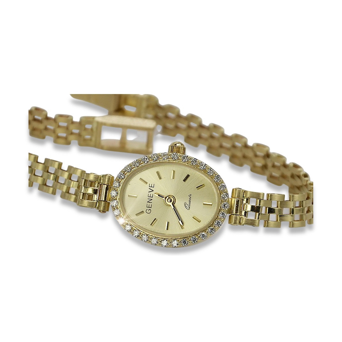 Reloj ★ de oro para damas zlotychlopak.pl Pureza de oro 585 333 ¡★ Precio bajo!