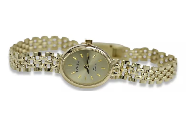 Gold ladies watch ★ zlotychlopak.pl ★ Gold purity 585 333 Low price!