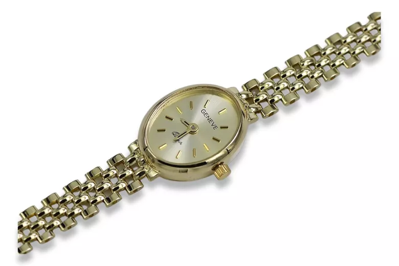 Gold ladies watch ★ zlotychlopak.pl ★ Gold purity 585 333 Low price!