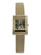 Gold men's watch Geneve ★ zlotychlopak.pl ★ Gold purity 585 333 Low Price!