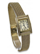 Gold men's watch Geneve ★ zlotychlopak.pl ★ Gold purity 585 333 Low Price!