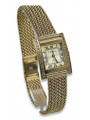 Goldene Herrenuhr Geneve ★ zlotychlopak.pl ★ Gold Reinheit 585 333 Niedriger Preis!