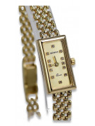 Gold ladies watch ★ zlotychlopak.pl ★ Gold purity 585 333 Low price!