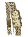 Reloj ★ de oro para damas zlotychlopak.pl Pureza de oro 585 333 ¡★ Precio bajo!