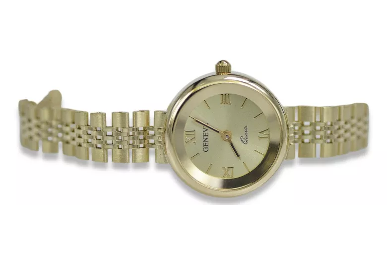 Gold ladies watch ★ zlotychlopak.pl ★ Gold purity 585 333 Low price!