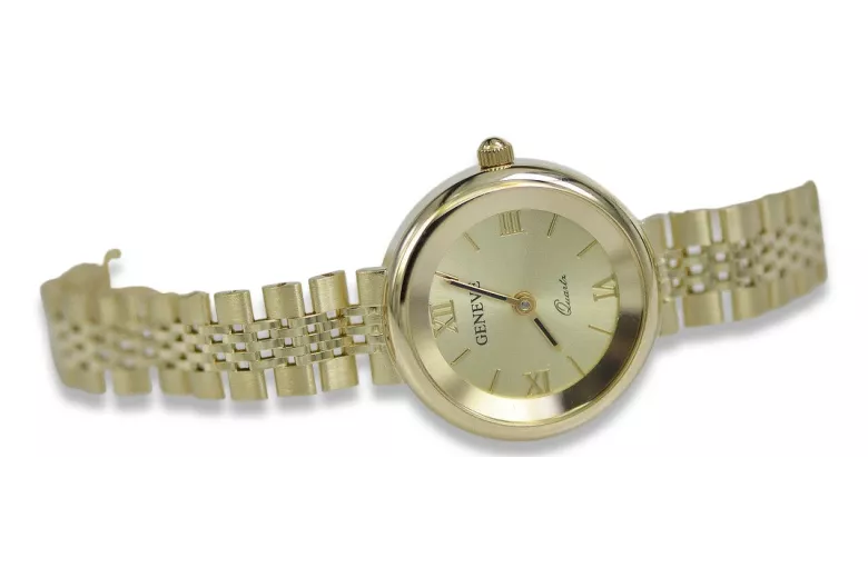 Reloj ★ de oro para damas zlotychlopak.pl Pureza de oro 585 333 ¡★ Precio bajo!