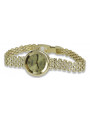 Gold ladies watch ★ zlotychlopak.pl ★ Gold purity 585 333 Low price!