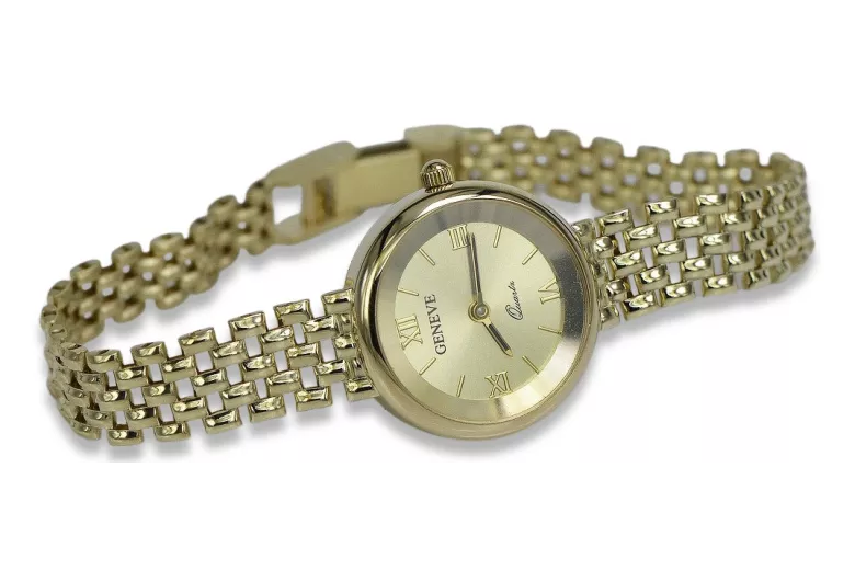 Gold ladies watch ★ zlotychlopak.pl ★ Gold purity 585 333 Low price!