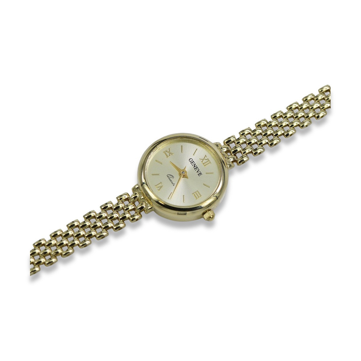 Gold ladies watch ★ zlotychlopak.pl ★ Gold purity 585 333 Low price!