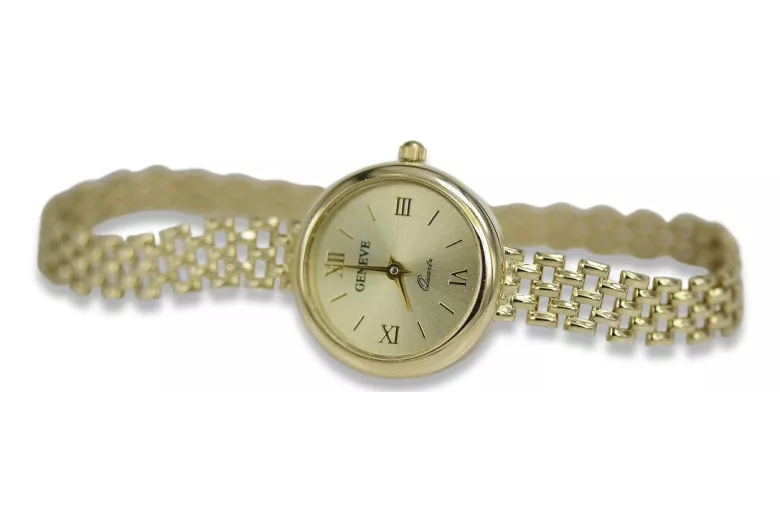 Montre ★ dame en or zlotychlopak.pl ★ Pureté d’or 585 333 Prix bas!