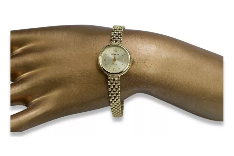 Montre ★ dame en or zlotychlopak.pl ★ Pureté d’or 585 333 Prix bas!