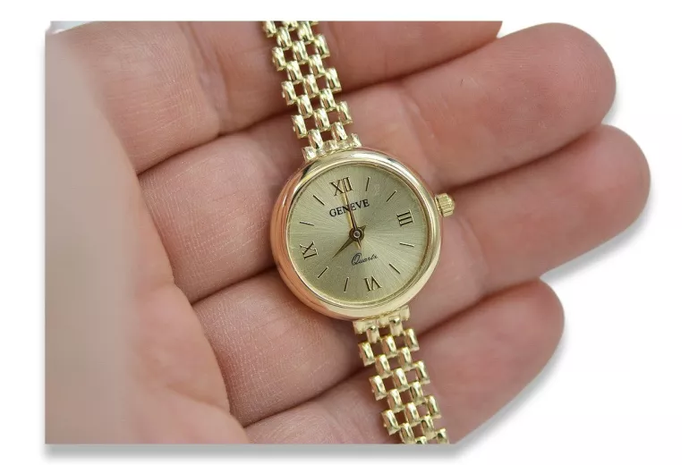 Reloj ★ de oro para damas zlotychlopak.pl Pureza de oro 585 333 ¡★ Precio bajo!