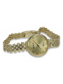 Reloj ★ de oro para damas zlotychlopak.pl Pureza de oro 585 333 ¡★ Precio bajo!