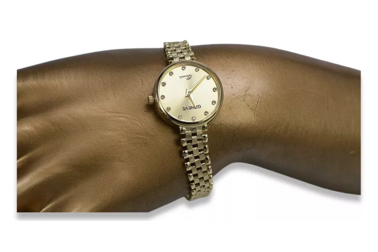 Montre ★ dame en or zlotychlopak.pl ★ Pureté d’or 585 333 Prix bas!