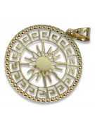 Pendentif ★ en or zlotychlopak.pl ★ Echantillon d’or 585 333 prix bas